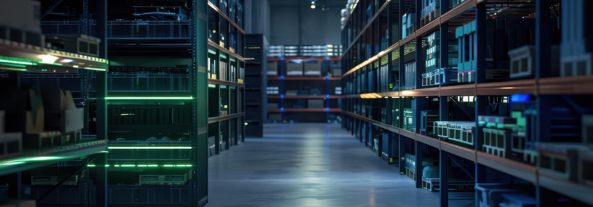 High-Tech Warenhouse, mit EEW-Förderung