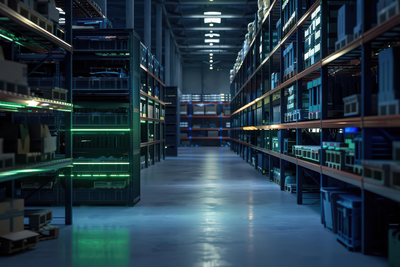 High-Tech Warenhouse, mit EEW-Förderung