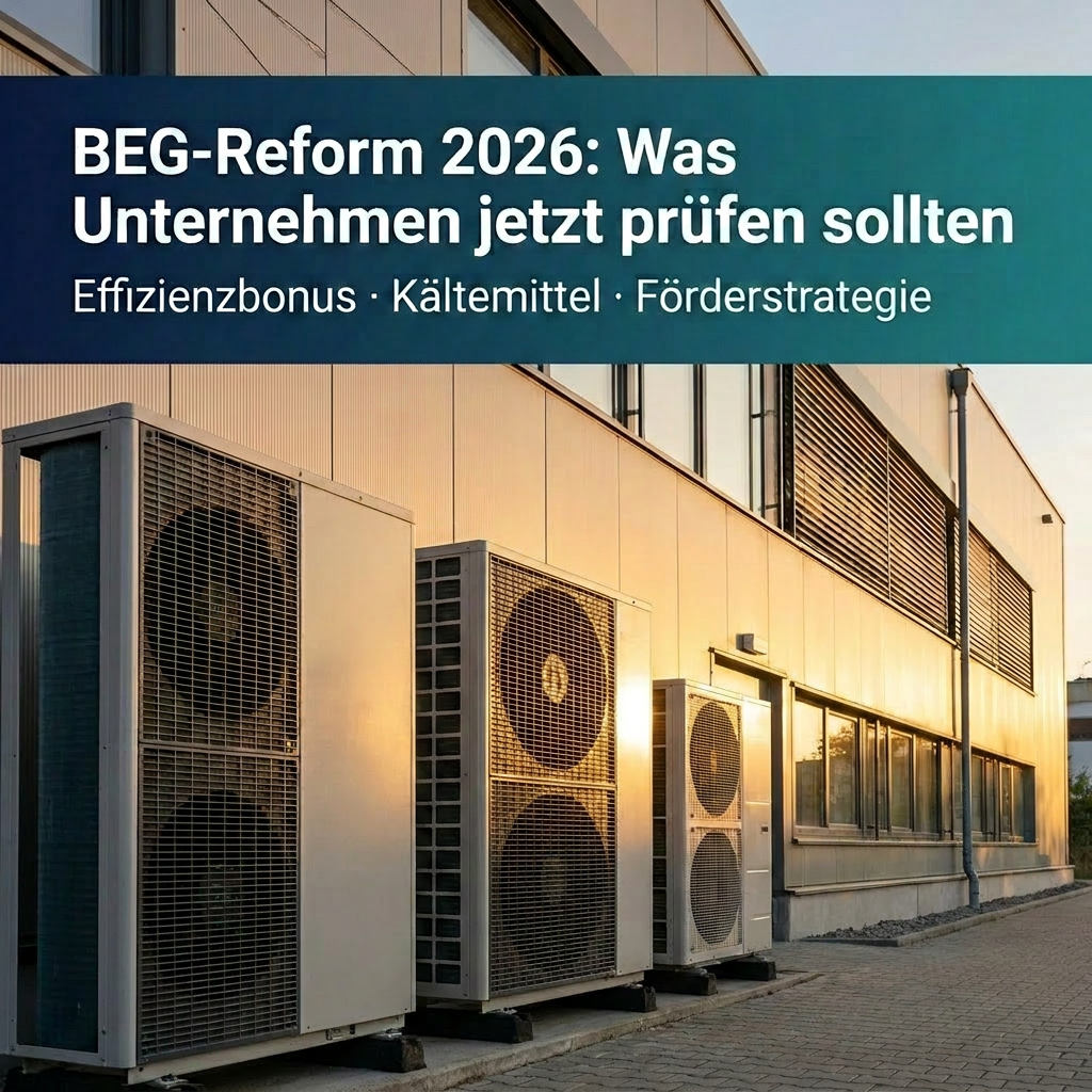 BEG Reform – Wärmepume Effizienzbonus